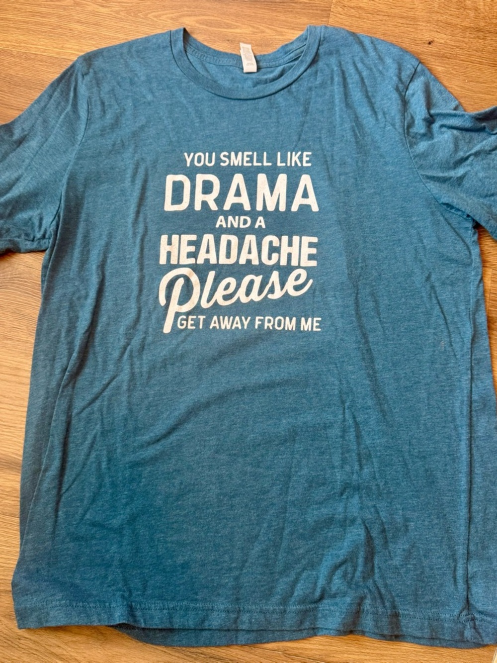 Teal Short Sleeve Graphic Tee
